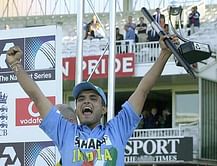 India's glorious day in an England summer - Lord's 2002