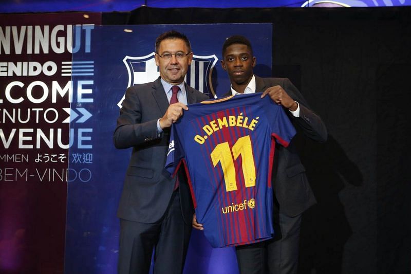 Dembele signs for Barcelona