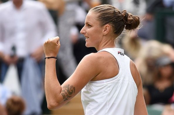 Wimbledon: Pliskova sets personal best in win over Azarenka