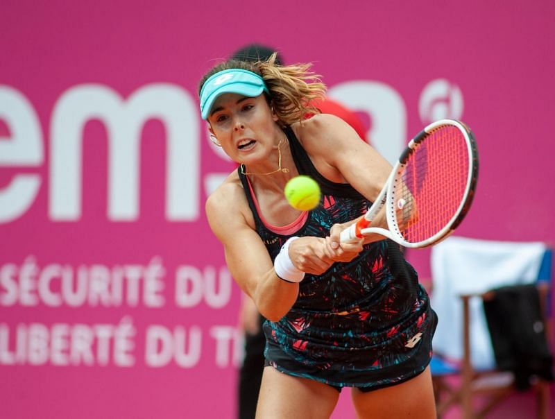 Alize Cornet gets into the semifinals at the Ladies Championships withwinover Samantha Stosur (Source: Twitter)