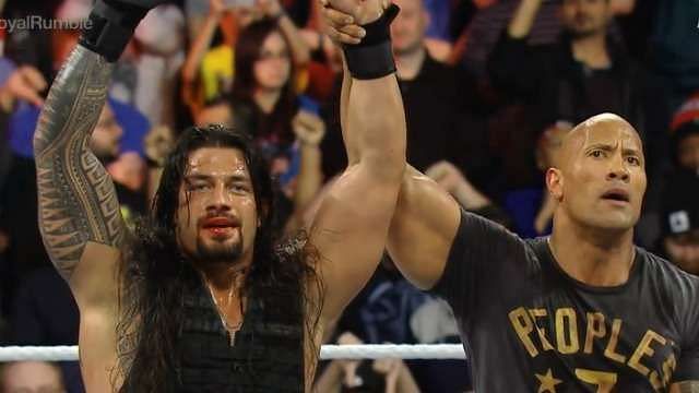 The Rock and Roman Reigns are family 