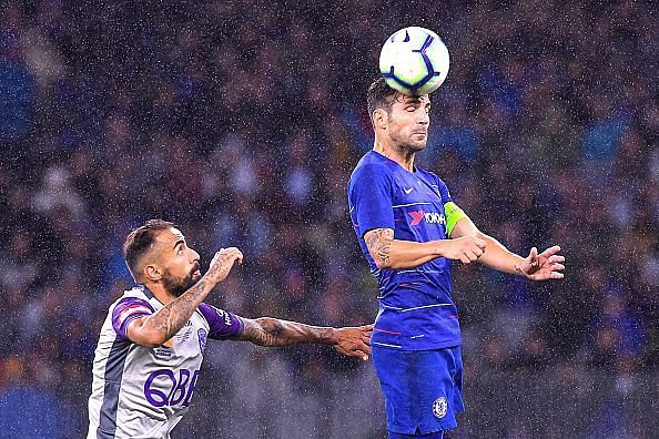 Fabregas lasted the whole game and looked sharp on the night