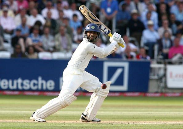 Indian batsman Dinesh Karthik watches as...