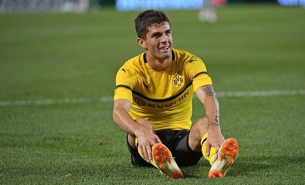Christian Pulisic's father hints at Premier League move from Borussia Dortmund