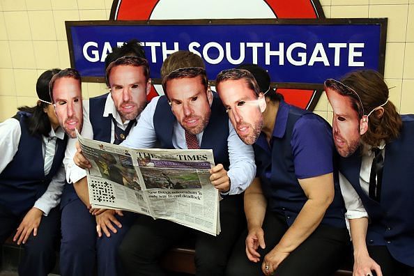 Southgate Tube Temporarily Renamed In Tribute To England Football Team Manager