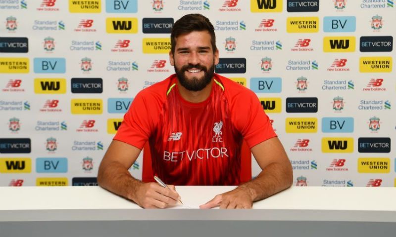 Twitter reacts as Liverpool welcome Alisson Becker