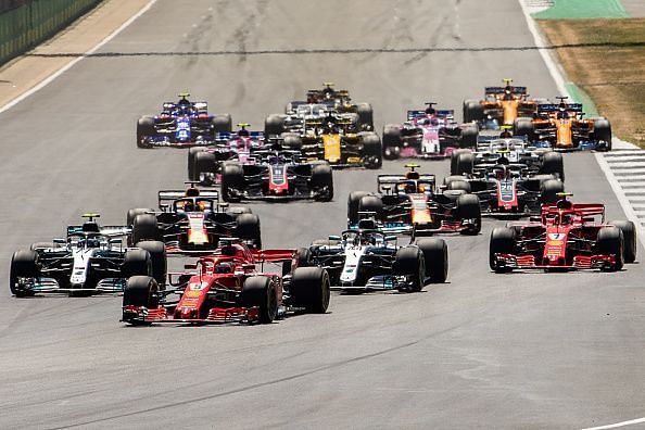 2018 British Formula One Grand Prix Race Day Jul 8th