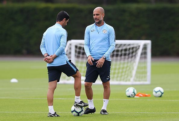 Manchester City Pre-Season Training Session