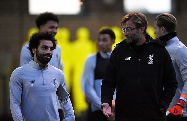 Liverpool Training And Press Conference