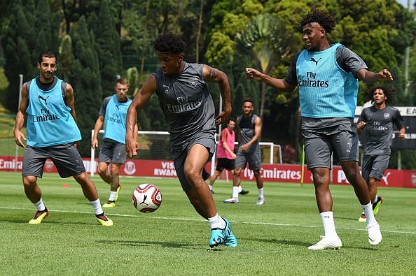 Arsenal Pre-Season Training Session