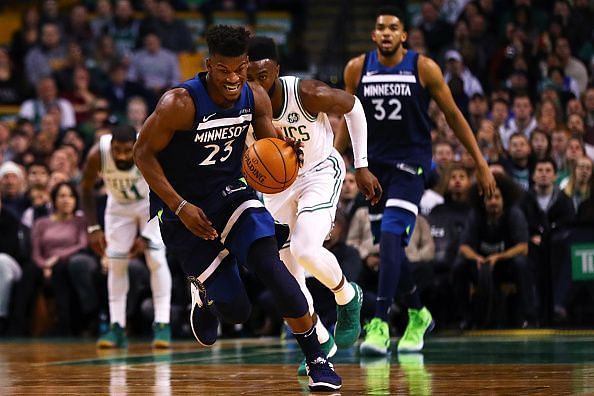 Minnesota Timberwolves v Boston Celtics