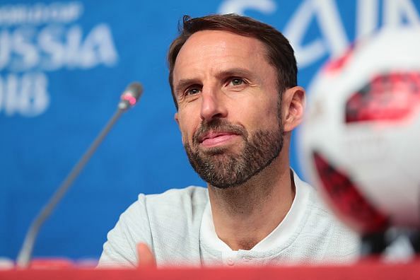 SOCCER: JUL 13 FIFA World Cup - Belgium v England Press Conference