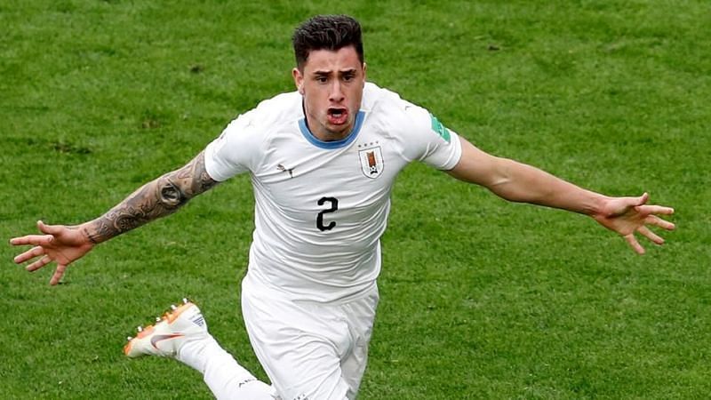 Gimenez saved Uruguay the blushes in the opening game