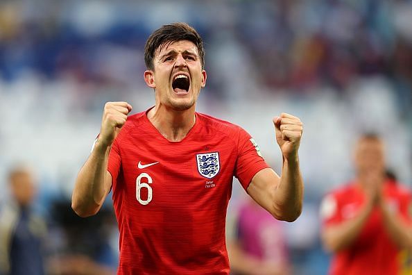 Maguire scored the opening goal for England