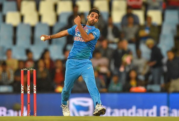Bhuvneshwar Kumar misses 3rd T20I with stiff back; Chahar makes his debut