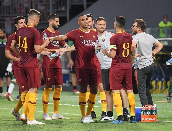 Roma Soccer Team Players