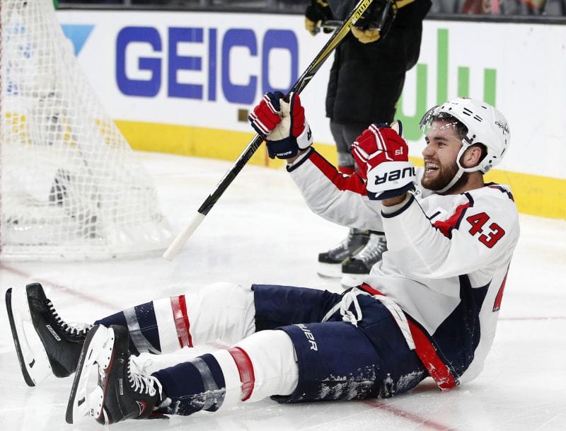 Capitals invest big money and time in forward Tom Wilson