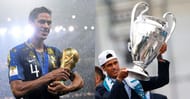 French defender Raphael Varane won the Champions League with Real Madrid and the World Cup in 2018.