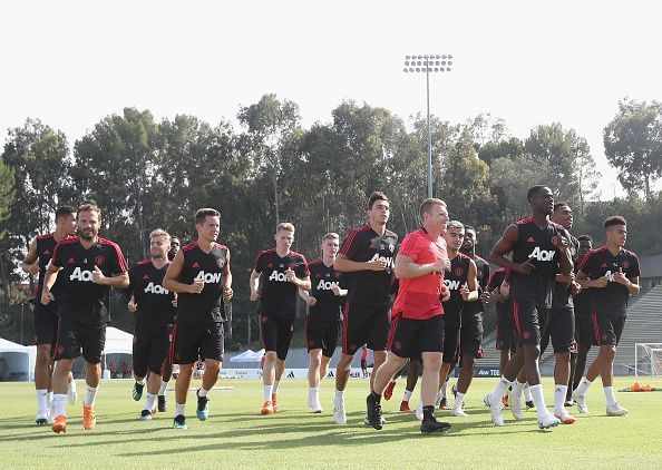 The 6 teams Manchester United are playing in Pre-season