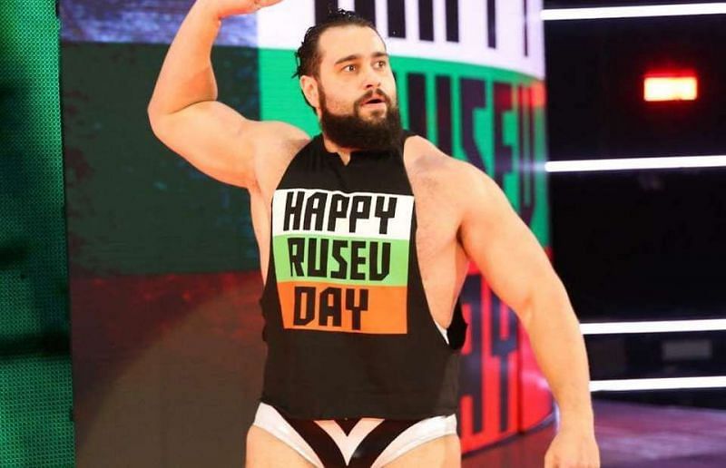 Rusev will challenge for the WWE Title this Sunday 