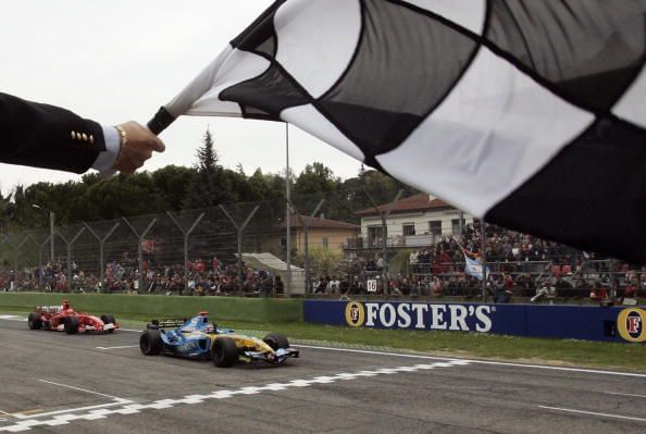 Spanish Renault driver Fernando Alonso c