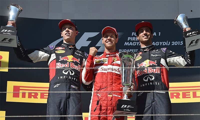 Vettel won the race in surprising fashion