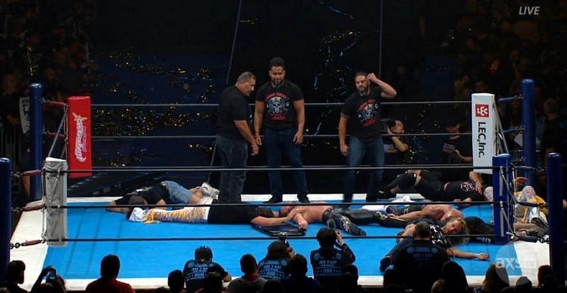The Tongans are through with the rest of Bullet Club