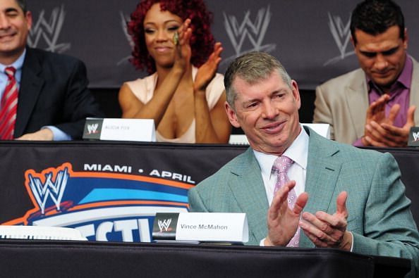 Vince McMahon Press Conference at Fontainebleau Miami