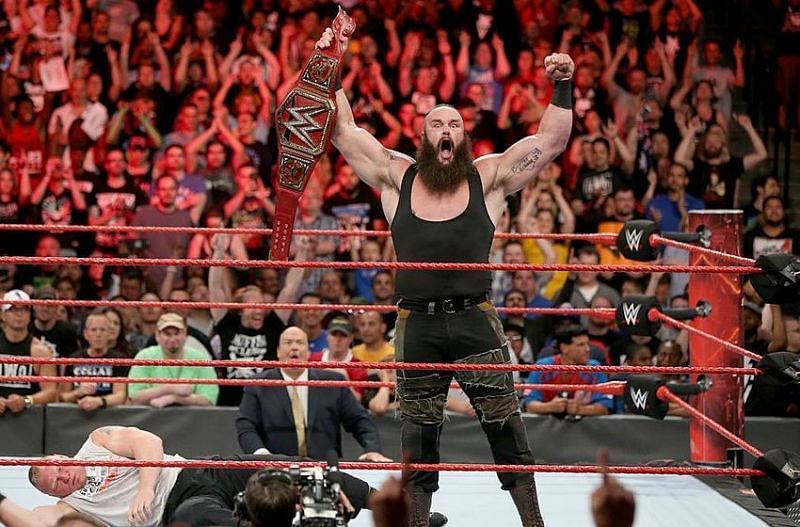 Image result for braun strowman universal champion