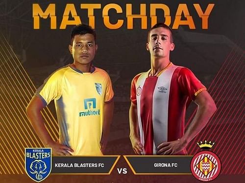 Kerala Blasters took on Girona FC in the final match of Toyota Yaris LaLaiga World