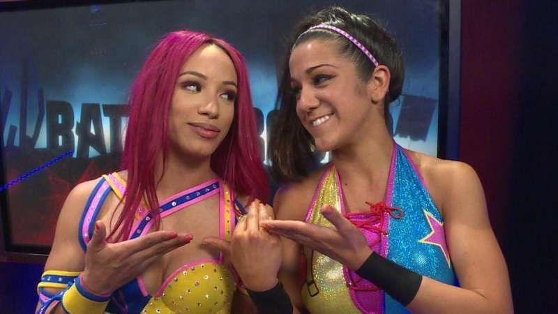 Bayley, Sasha Banks,