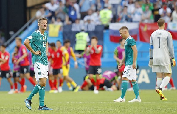 Football: South Korea vs Germany at World Cup