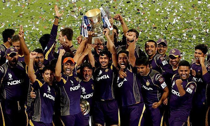 Image result for Kolkata IPL trophy.