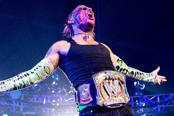 Image result for jeff hardy as wwe champion