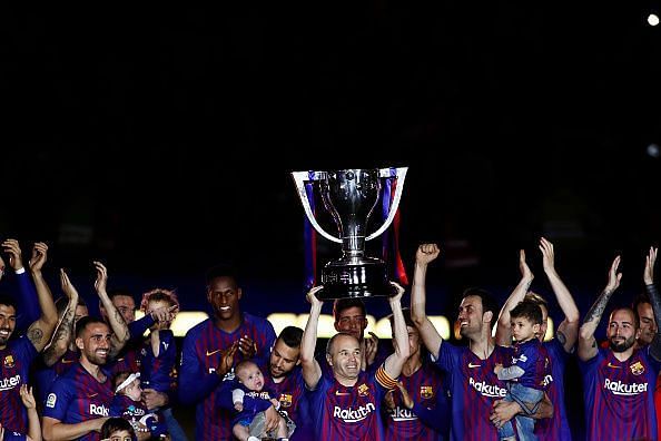 2018 La Liga Football FC Barcelona v Real Sociedad May 20th