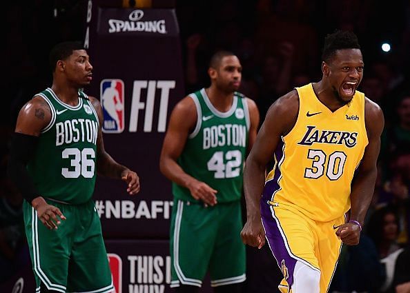 Boston Celtics v Los Angeles Lakers