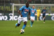Kalidou Koulibaly of Ssc Napoli in action during the Serie...