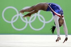 Olympic champ Biles focused on future, not legacy in return