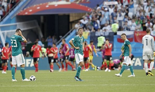 Football: South Korea vs Germany at World Cup