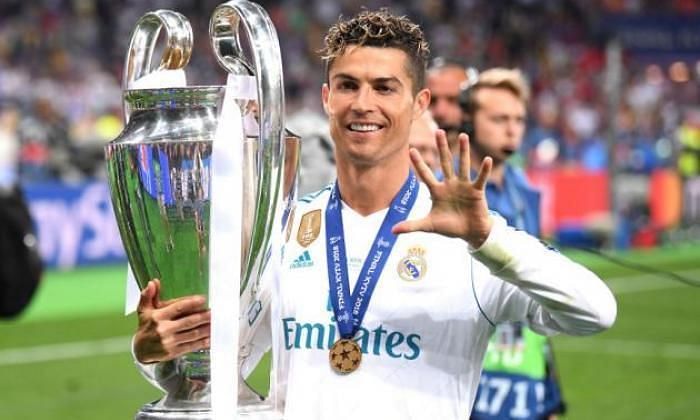 Image result for ronaldo five european cups