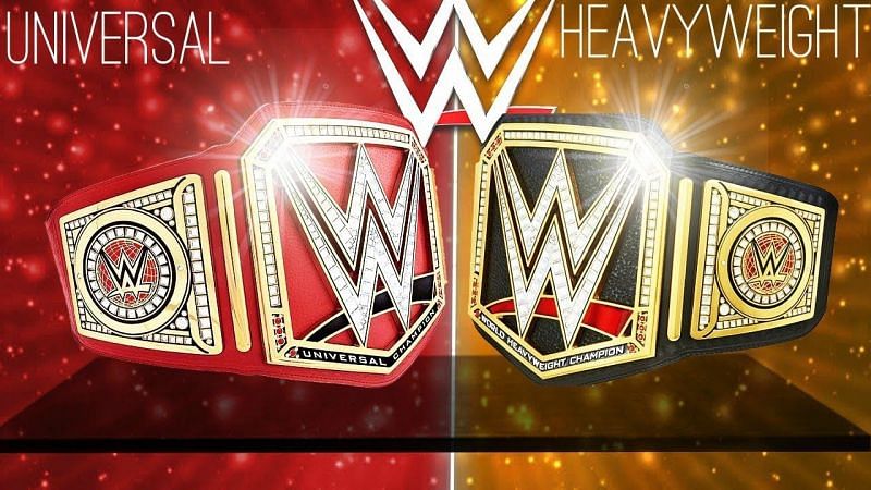 Image result for wwe title and universal title