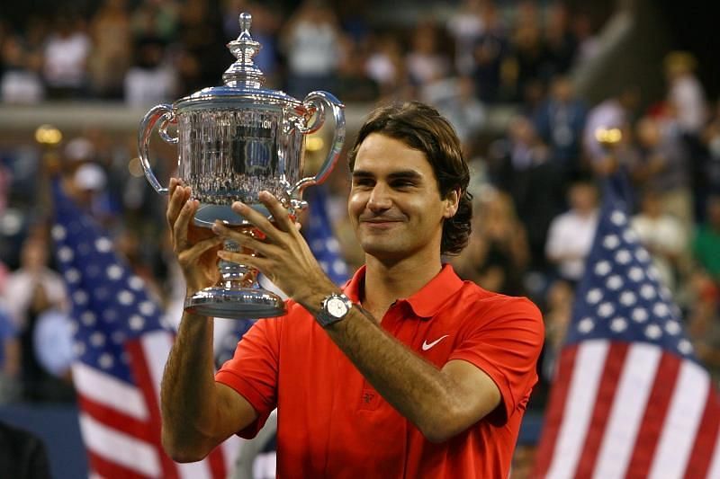 The Champion with the US Open title.