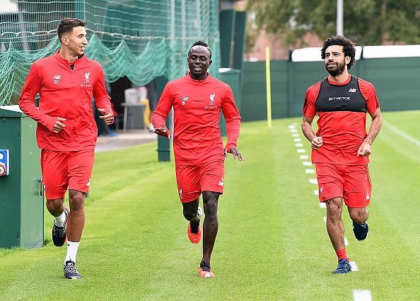 Mo Salah And Sadio Mane First Day Back At Melwood For Tests And Pre-Season Training