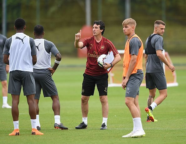 Arsenal Training Session