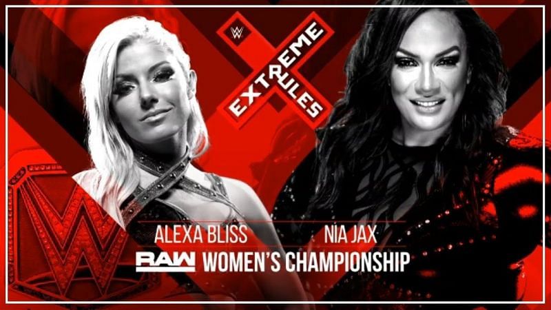 Alexa Bliss vs. Nia Jax Extreme Rules