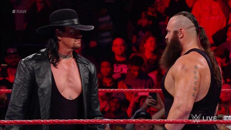 Undertaker and Strowman co-existed on the same team 