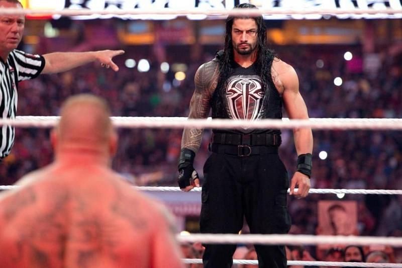 Roman Reigns and Brock Lesnar