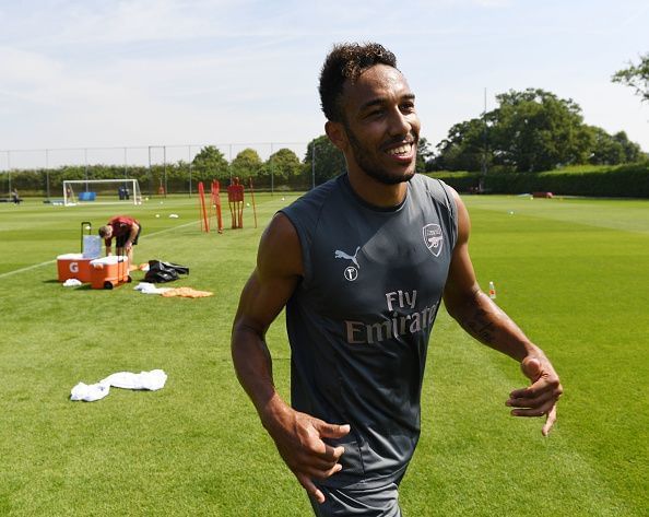 Arsenal Players Pre-Season Training Session