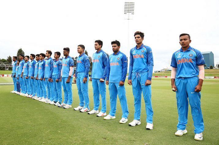 Enter India Under-19 Team during World Cup tournament