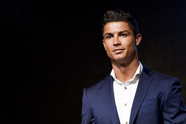 Cristiano Ronaldo Attends MTG Commercial Activity In Shanghai